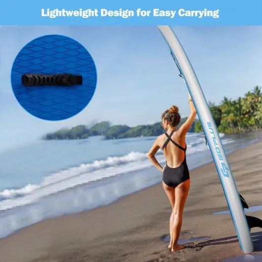 10' Inflatable Stand Up Paddle Board with Adjustable Paddle Pump