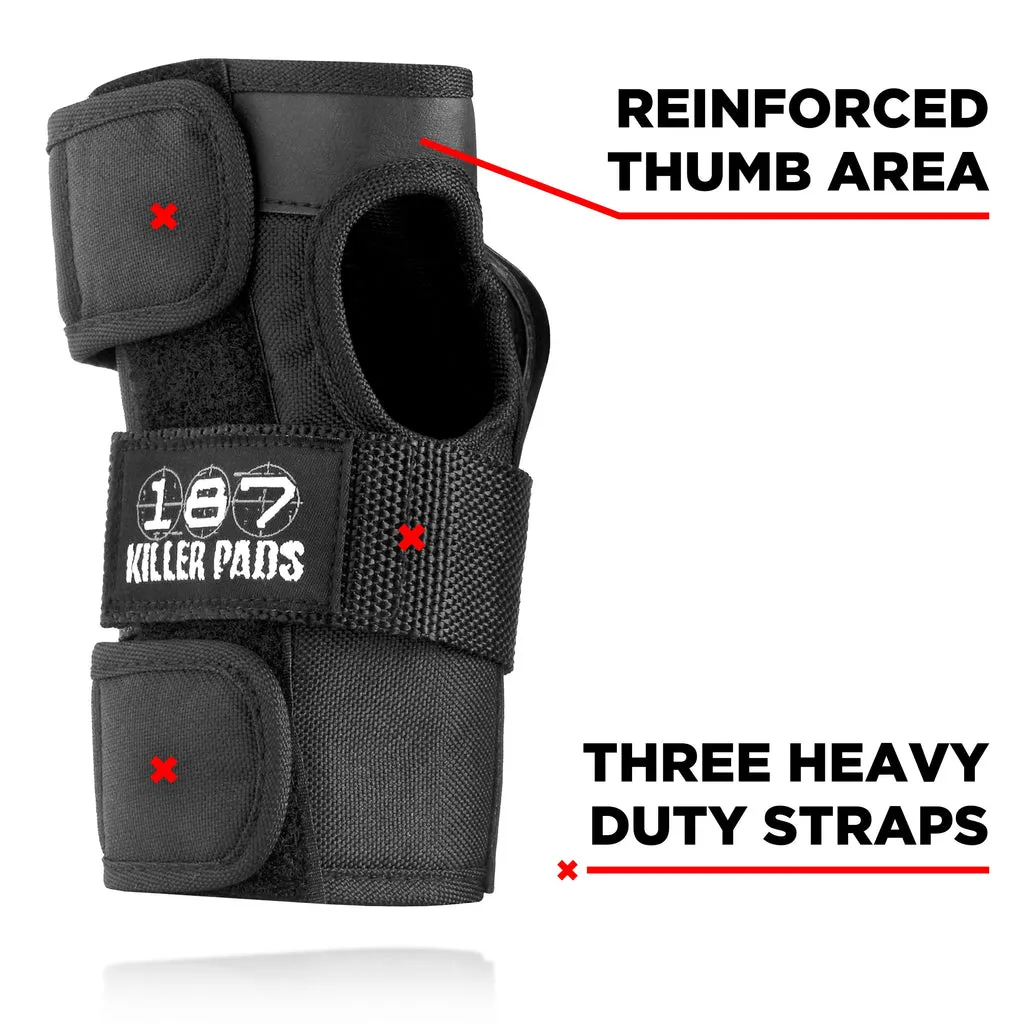 187 KILLER PADS - WRIST GUARD BLACK