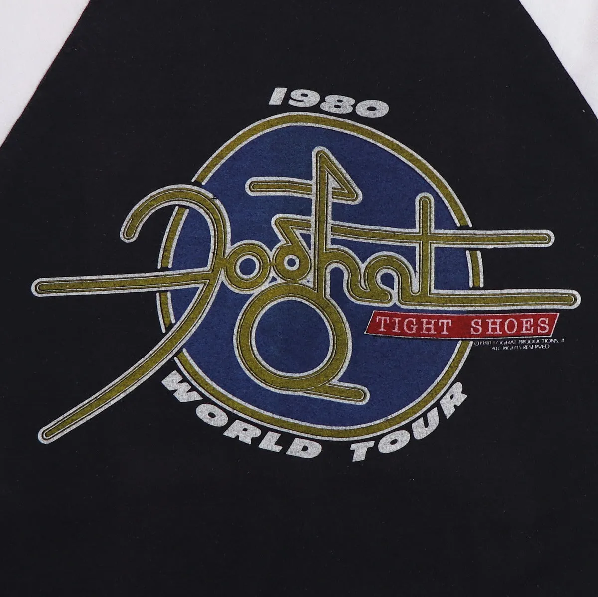 1980 Foghat Tight Shoes World Tour Jersey Shirt