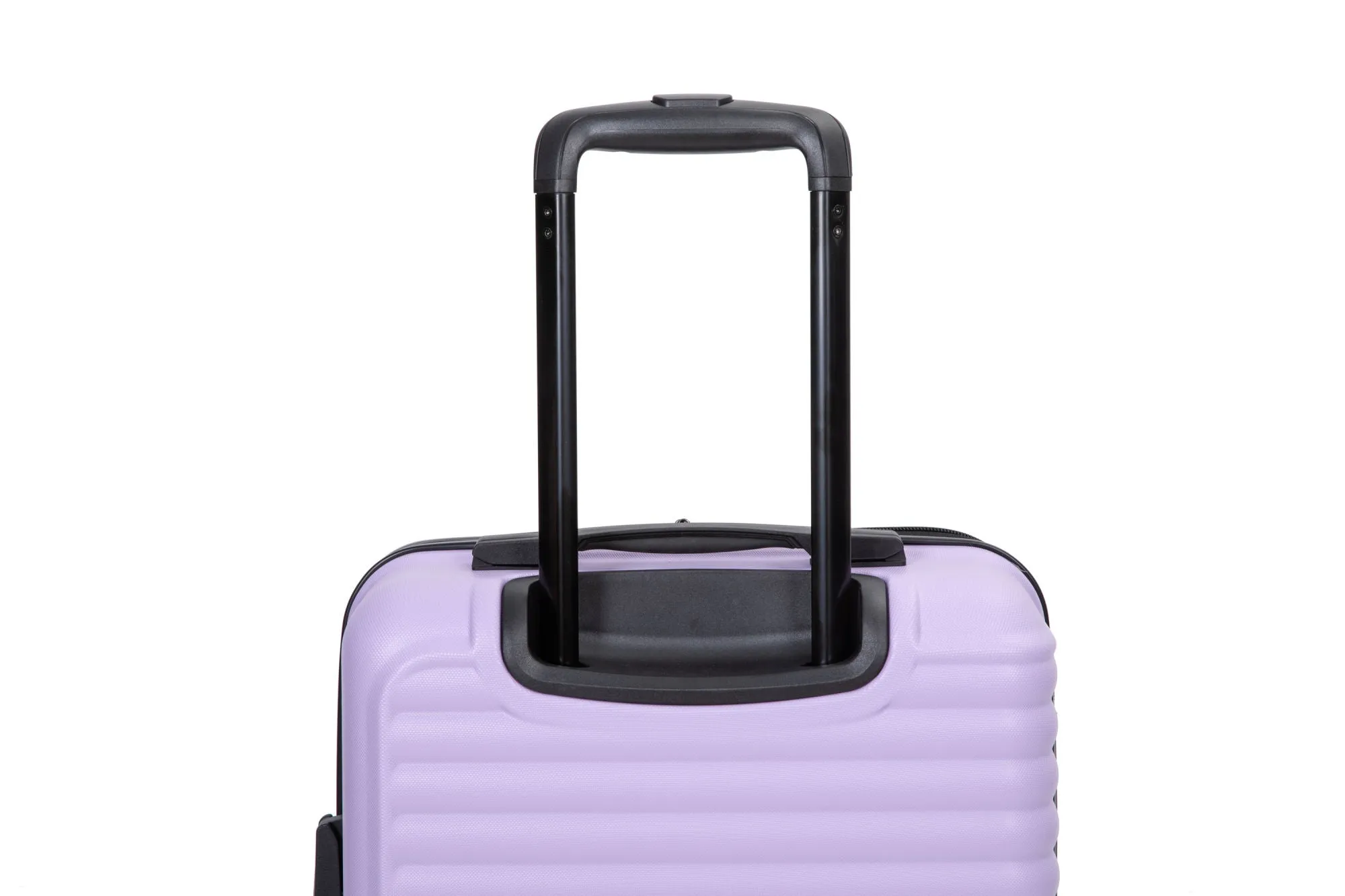 20" Carry on Luggage Lightweight Suitcase, Spinner Wheels, Lavender Purple