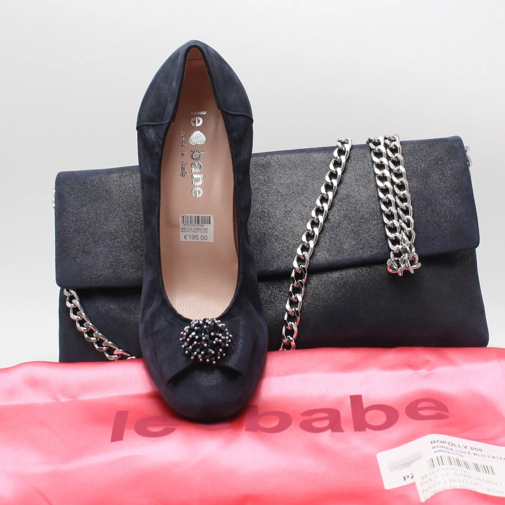 4001 LE BABE SHOES- 8 CM HEEL