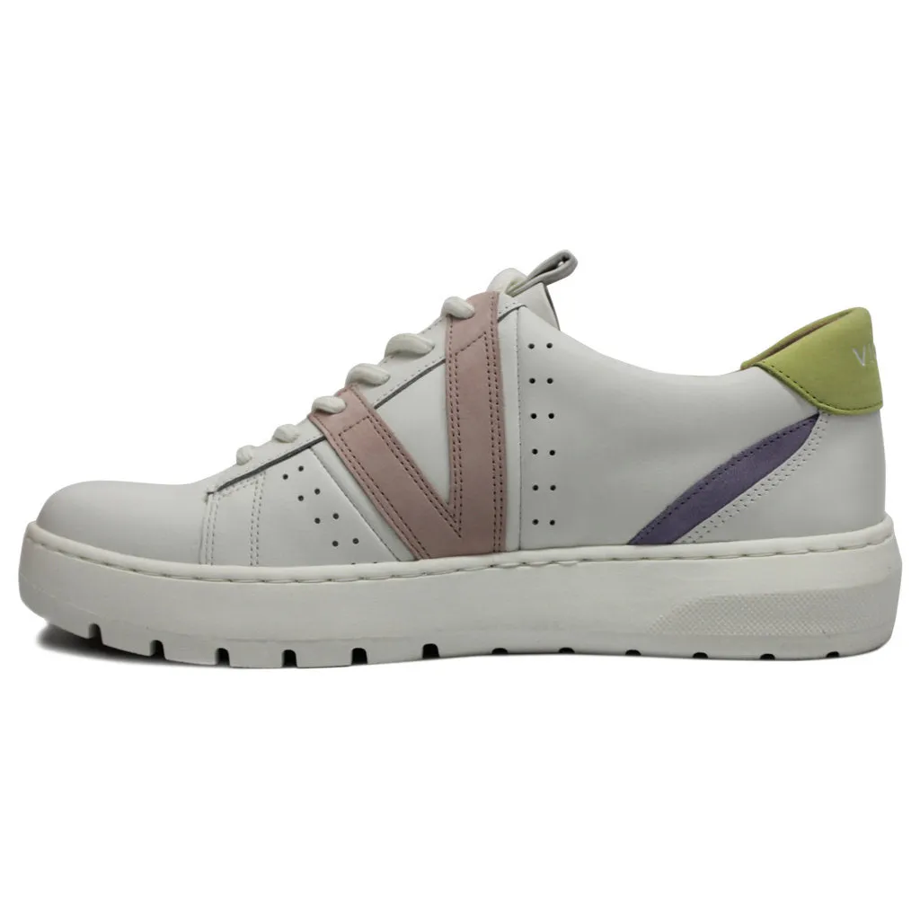 Abyss Simasa Leather Nubuck Women's Low Top Trainers