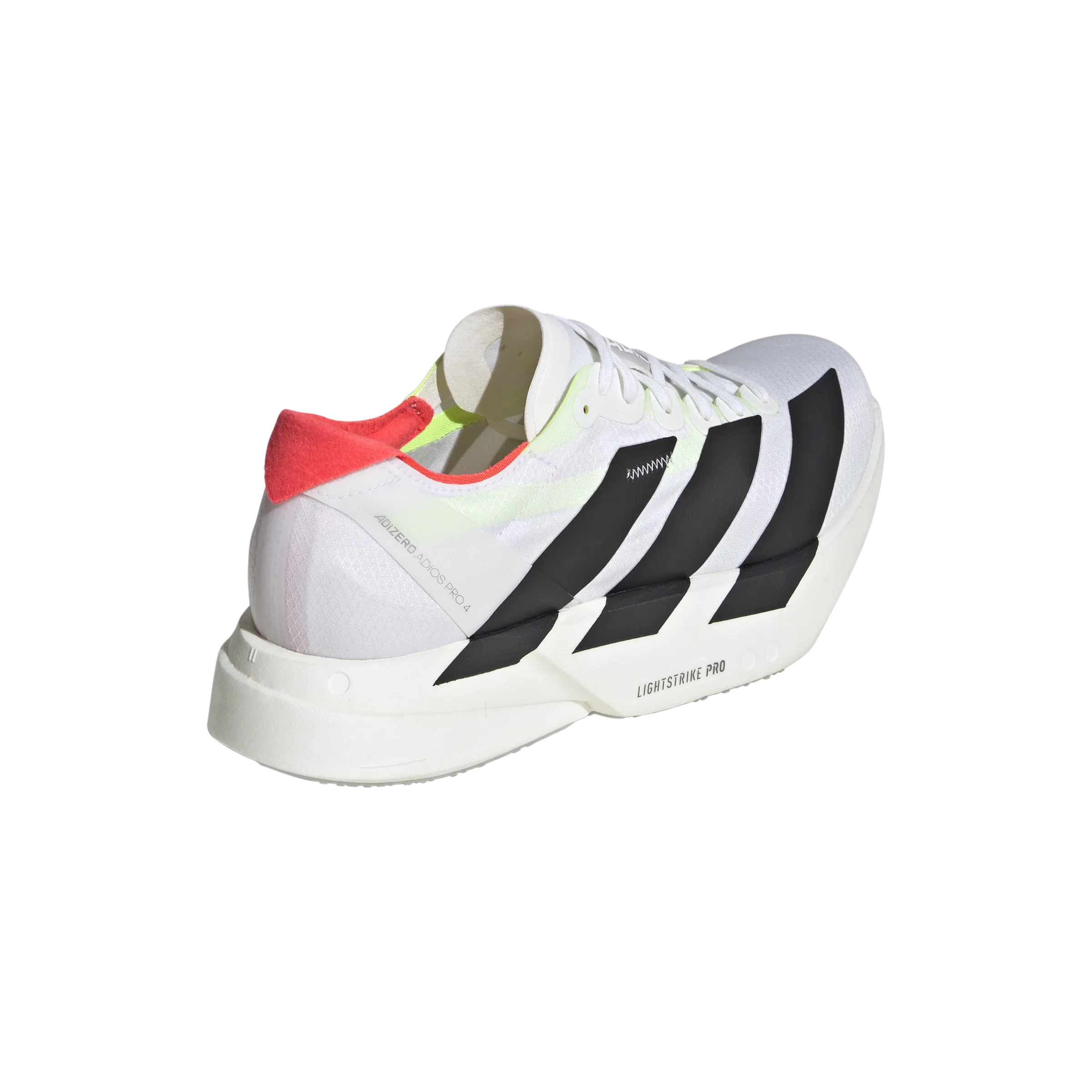 Adidas Adizero Adios Pro 4 (Womens) - White/CoreBlack/SilverMetallic