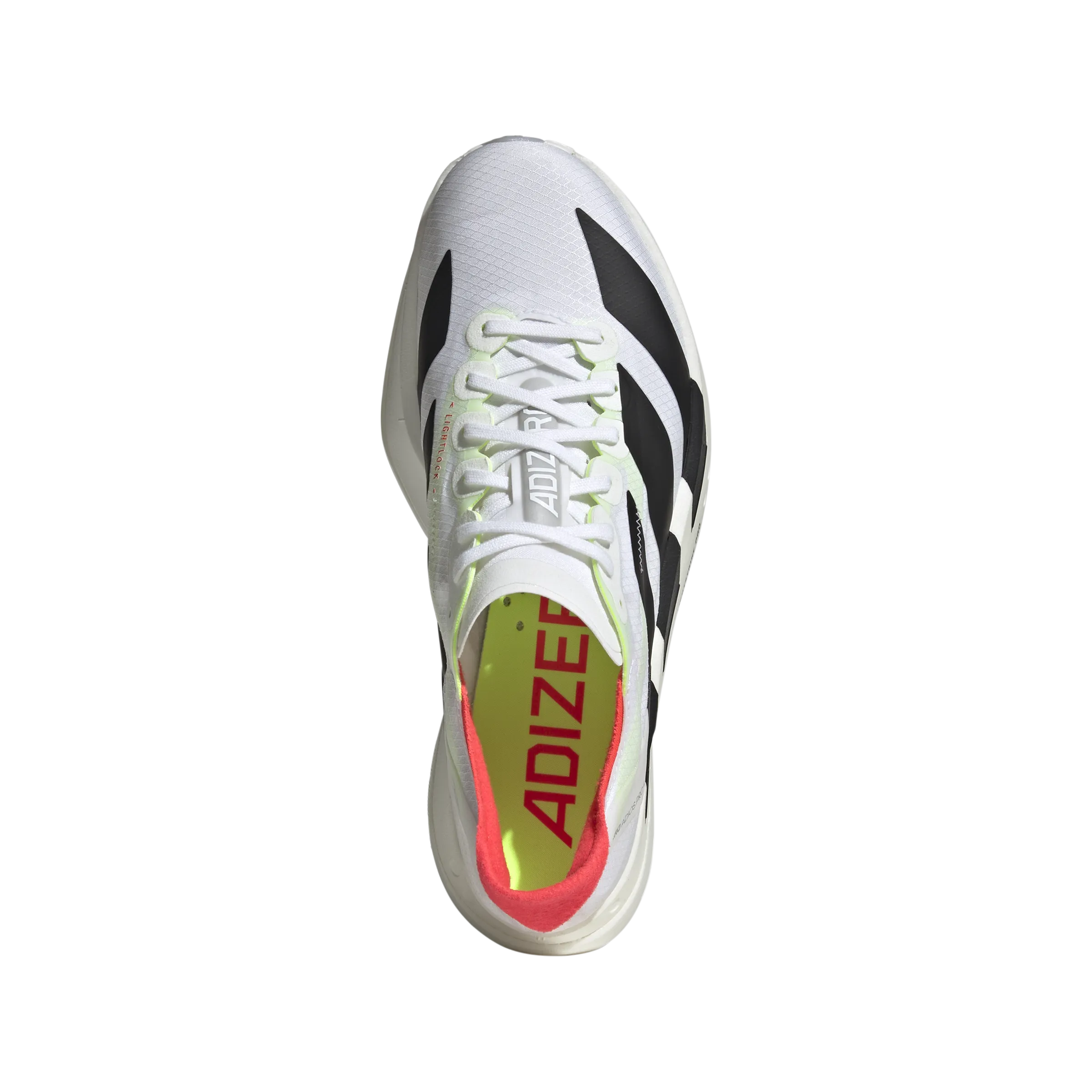 Adidas Adizero Adios Pro 4 (Womens) - White/CoreBlack/SilverMetallic