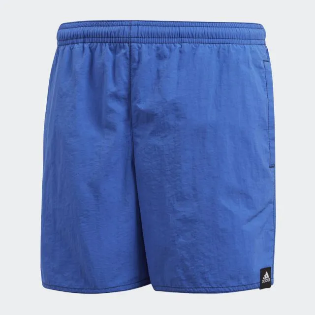 Adidas Boys&#39; Swim Solid Swim Shorts