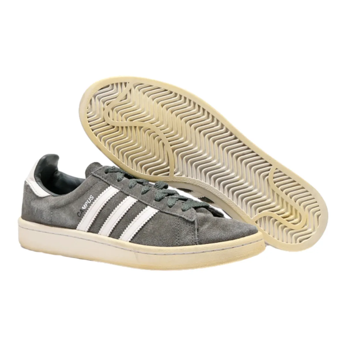 ADIDAS CAMPUS Sneaker Trainers Grey Canvas Mens UK 5