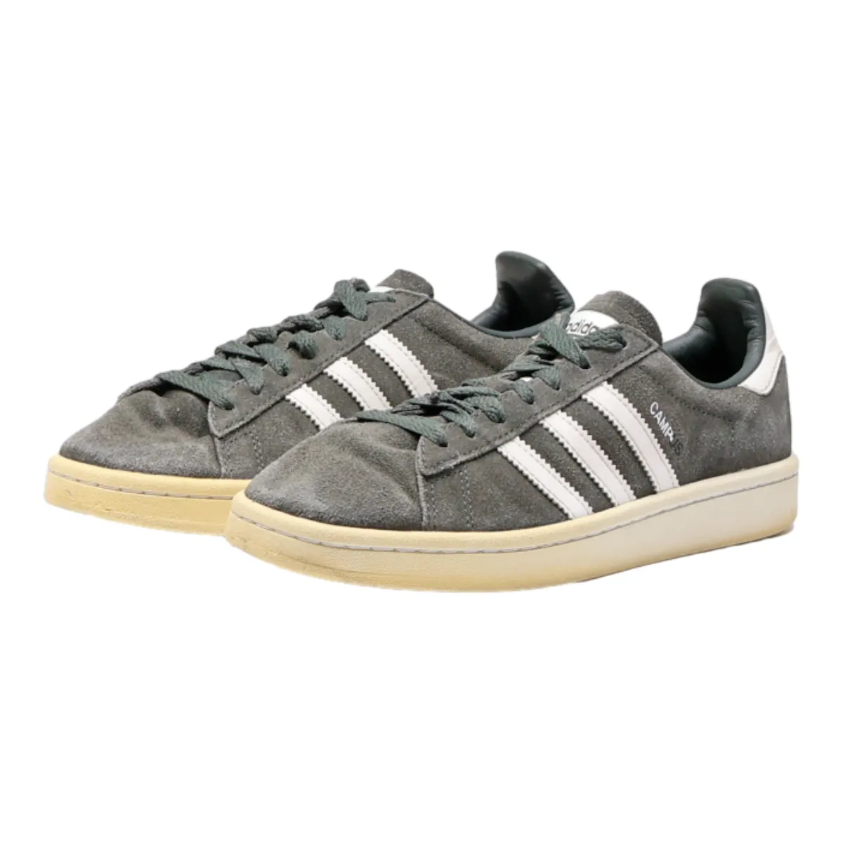 ADIDAS CAMPUS Sneaker Trainers Grey Canvas Mens UK 5