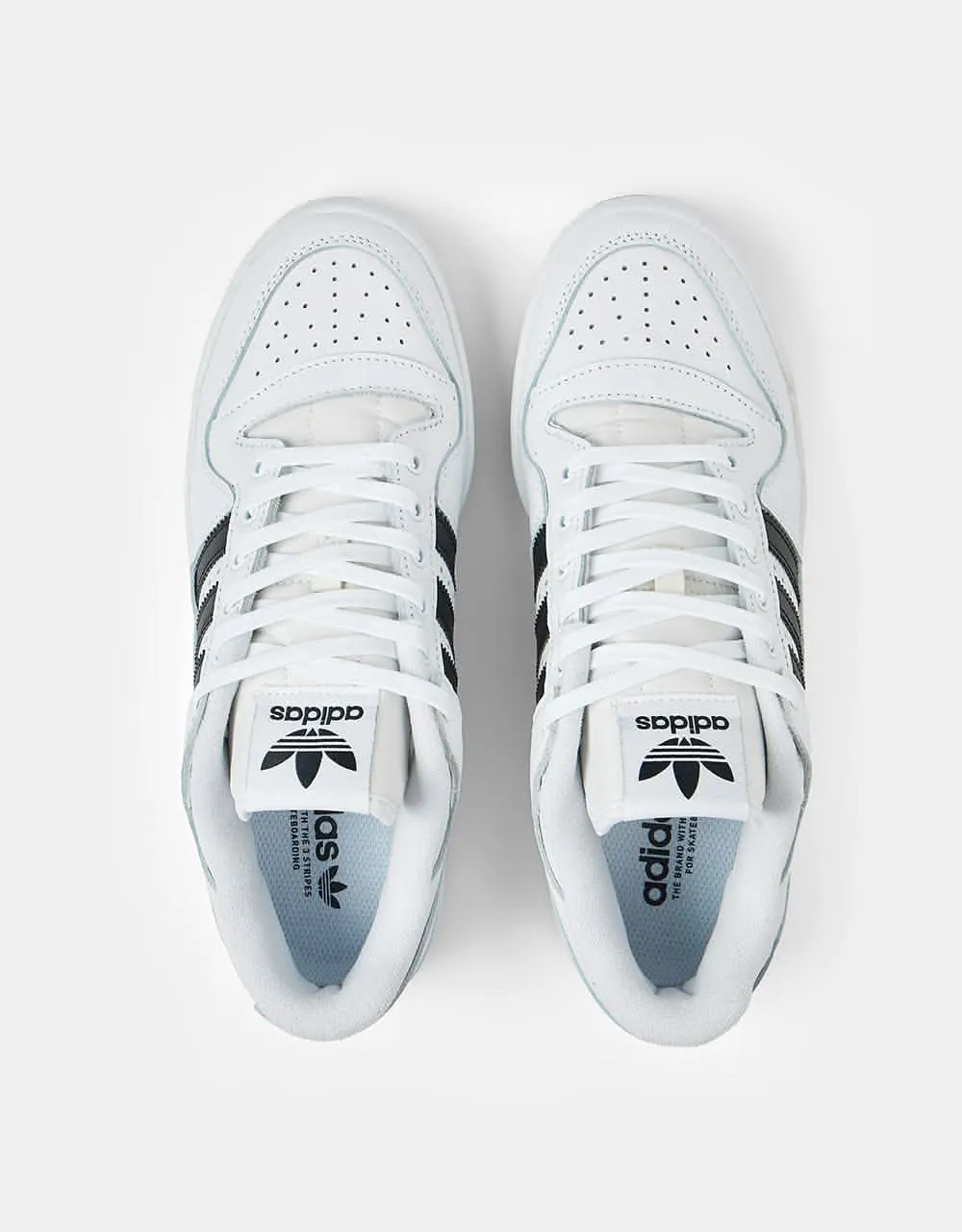 adidas Forum 84 Low ADV Skate Shoes - White/Core Black/White