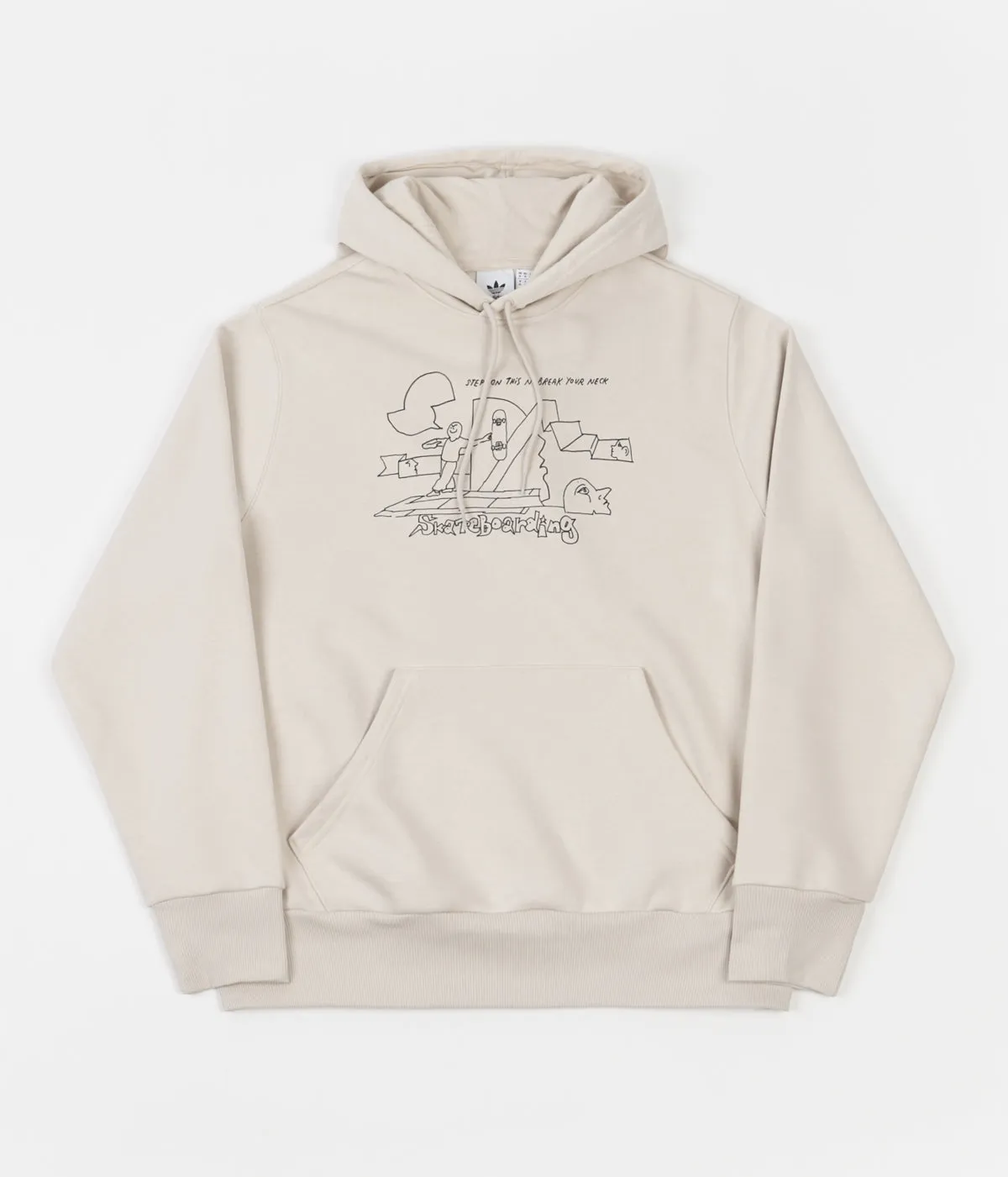 Adidas Graphic Hoodie - Halo Ivory