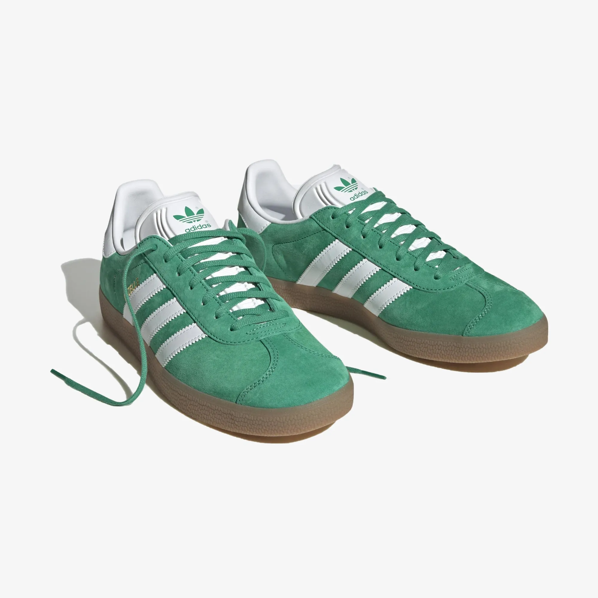 Adidas Originals | GAZELLE  { COURT GREEN/GUM