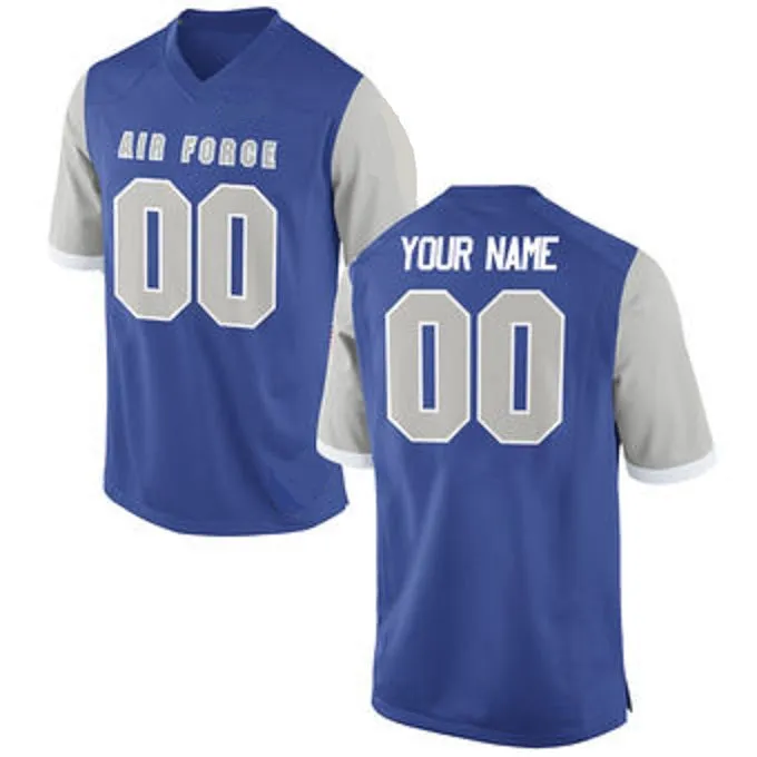 Air Force Falcons Style Customizable Football Jersey