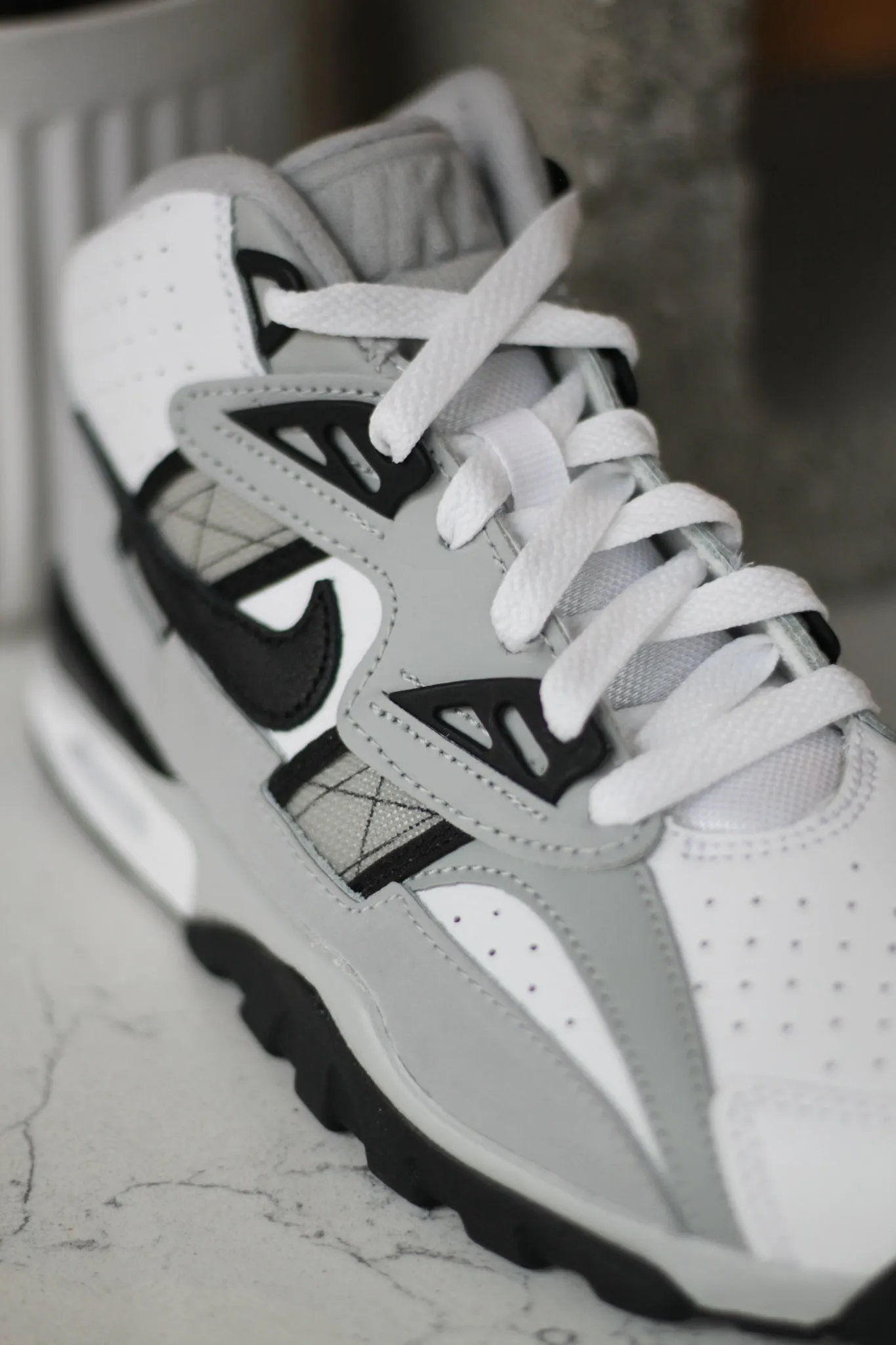 AIR TRAINER SC HIGH BG (GS) "LT SMOKE GREY"