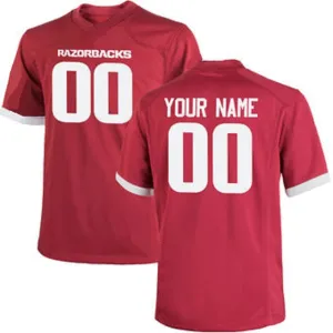 Arkansas Razorbacks Customizable College Style Football Jersey