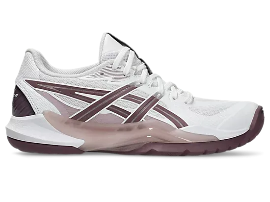 Asics Power Break FF White/Dusty Mauve Women's Court Shoe