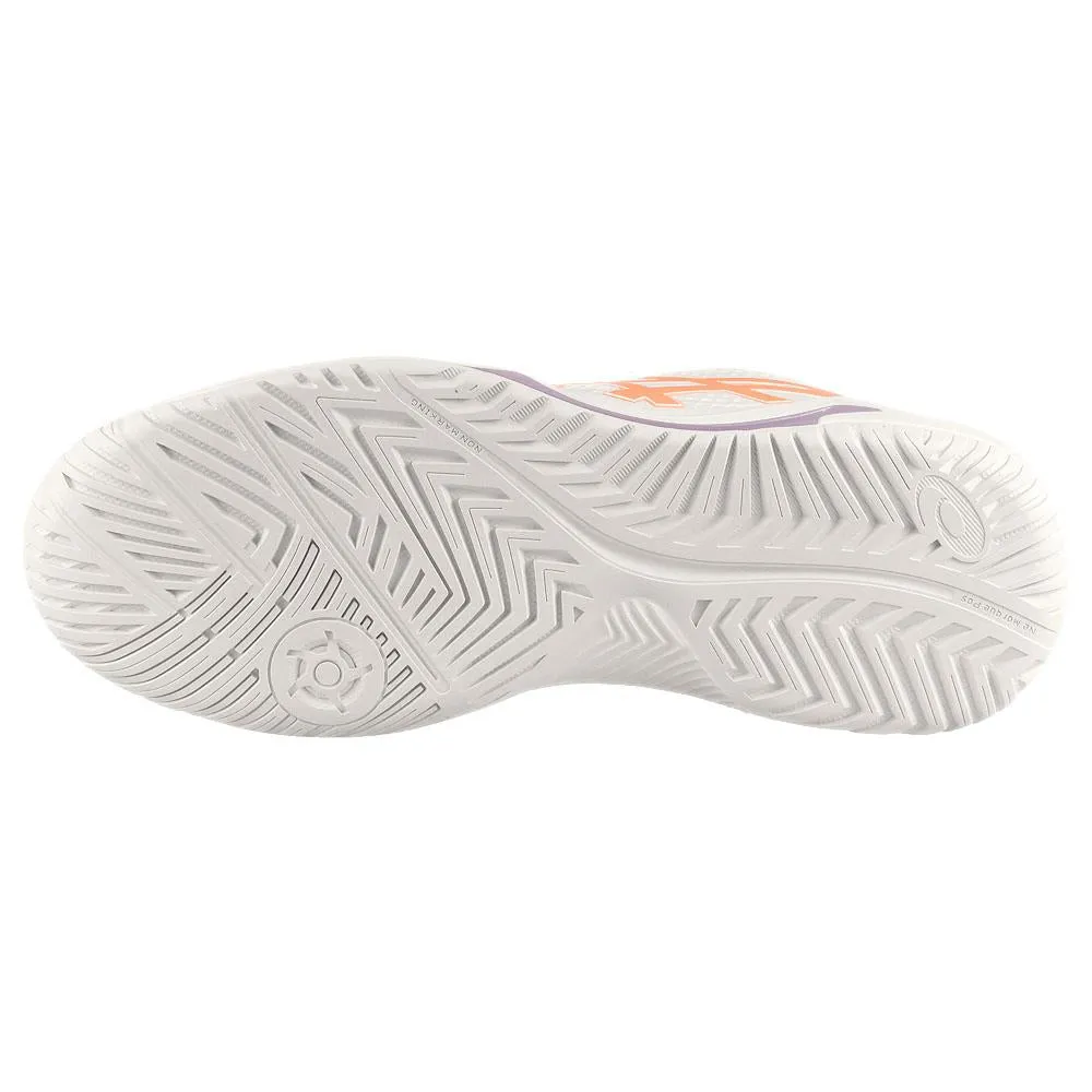 Asics Women's Gel-Dedicate 8 - Pickleball - White/Bright Sunstone