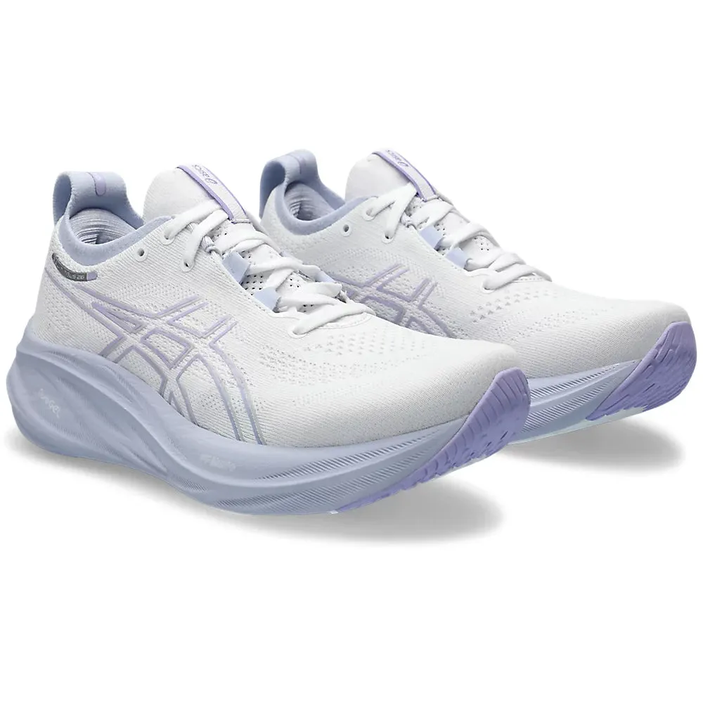 Asics Women's Gel-Nimbus 26 Running Shoes White / Fresh Air