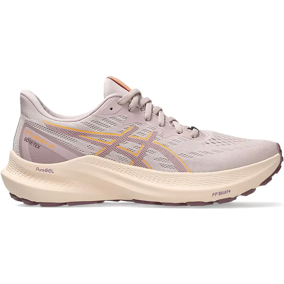 Asics Women's GT-2000 12 GORE-TEX Running Shoes Watershed Rose / Stadium Orange