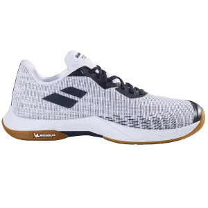 Babolat Men's Shadow Spirit 2 Indoor Court Shoes White Black