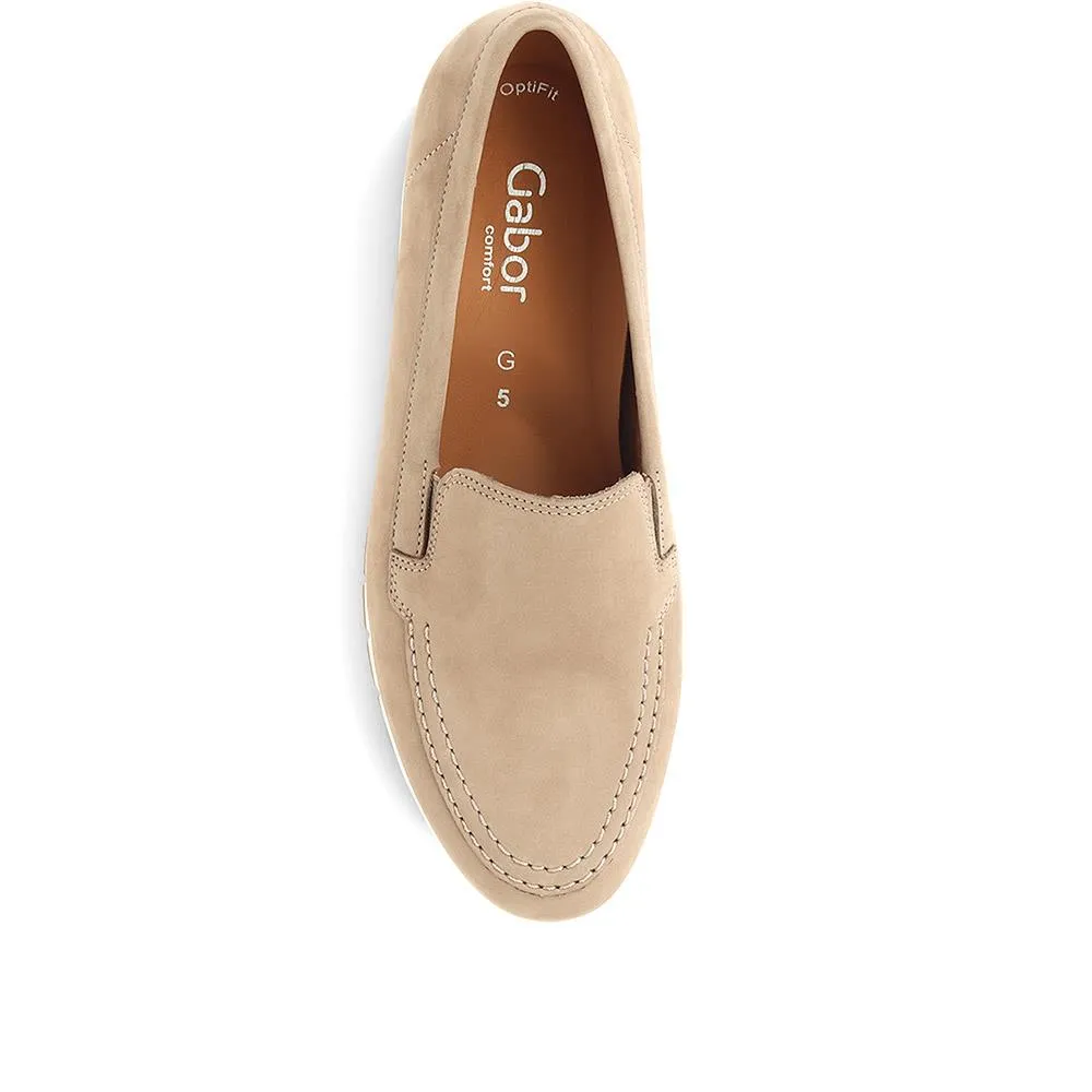 Begonia Leather Slip-On Shoes - GAB35540 / 322 395