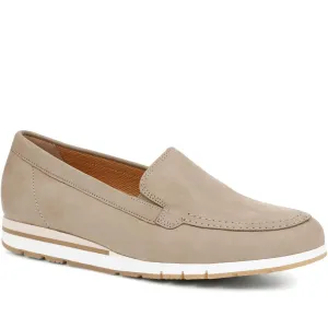 Begonia Leather Slip-On Shoes - GAB35540 / 322 395