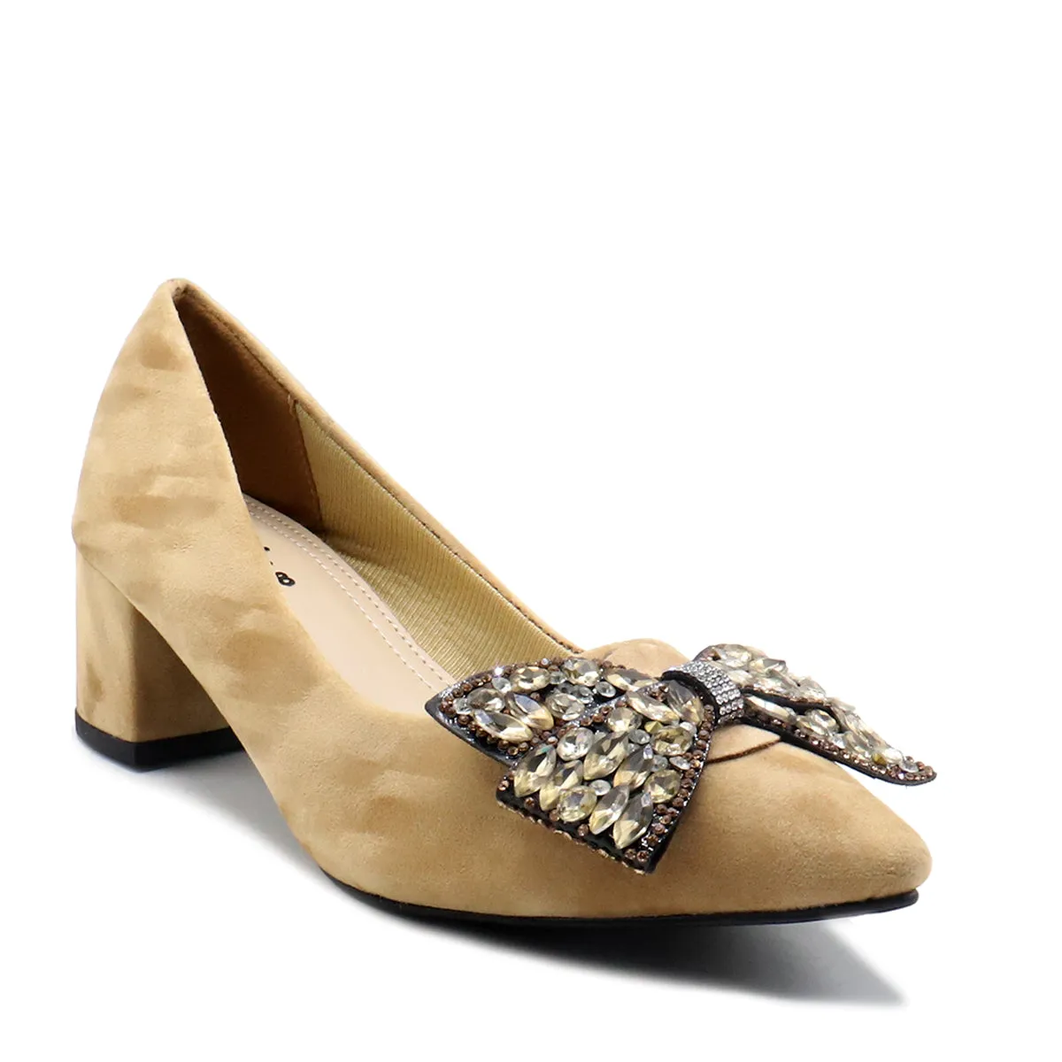 Beige Formal Court Shoes L00850049