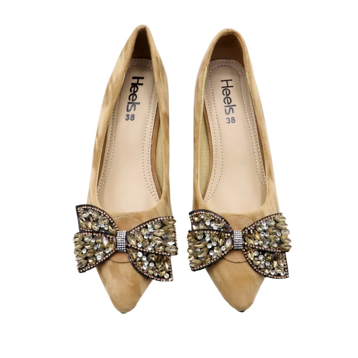 Beige Formal Court Shoes L00850049