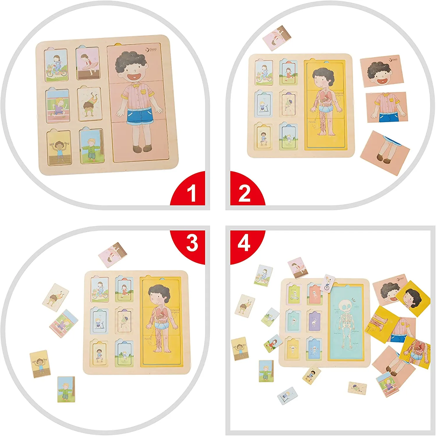 Body Puzzle 19pc