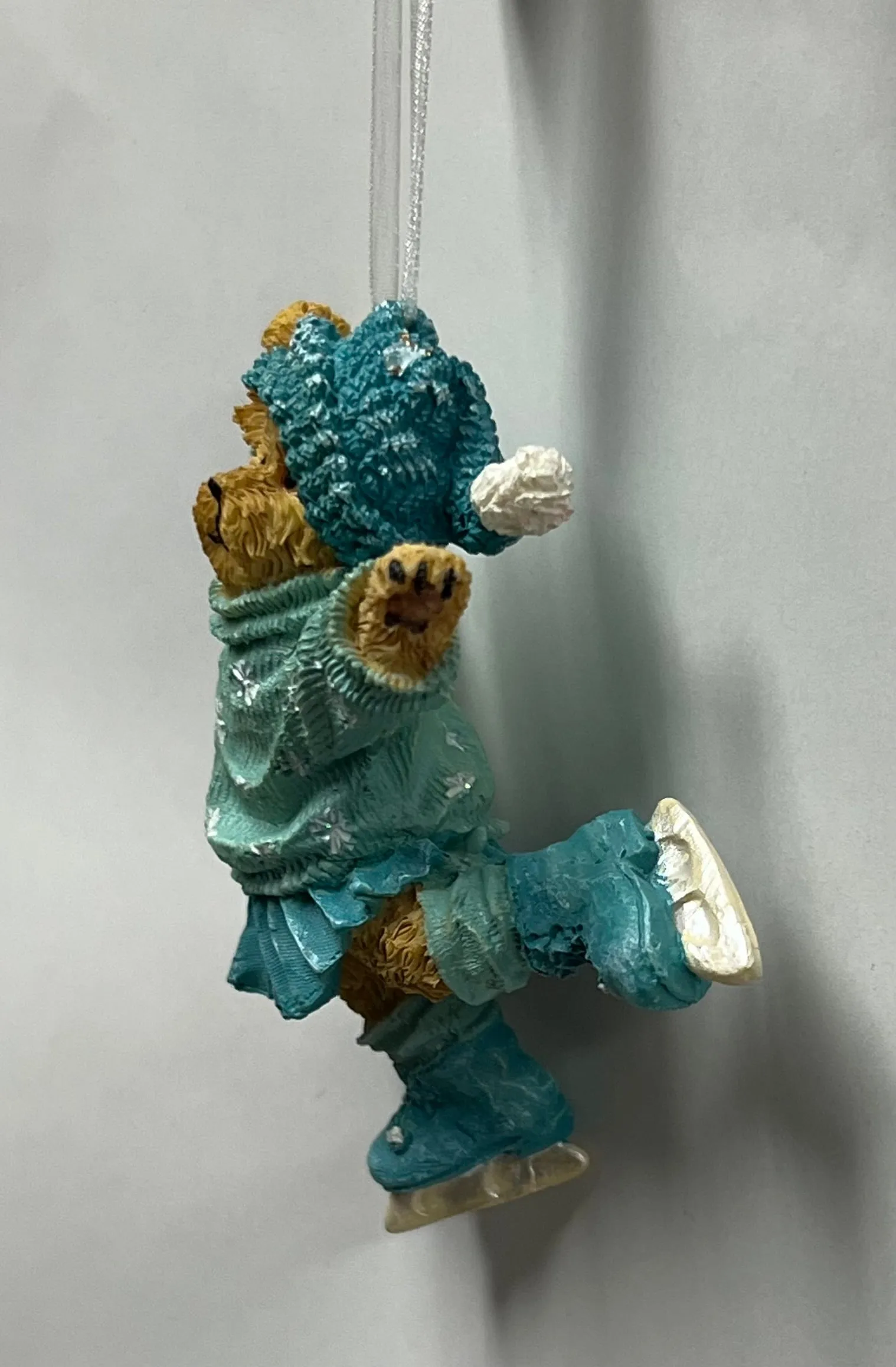 Boyds Bear Ornament -Skating