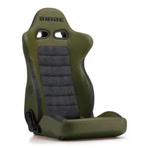 BRIDE E54CM3 Reclining seat EUROGHOST X Olive green