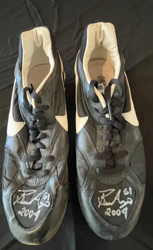 Bronson Arroyo Autographed Game Used Cleats - Player's Closet Project