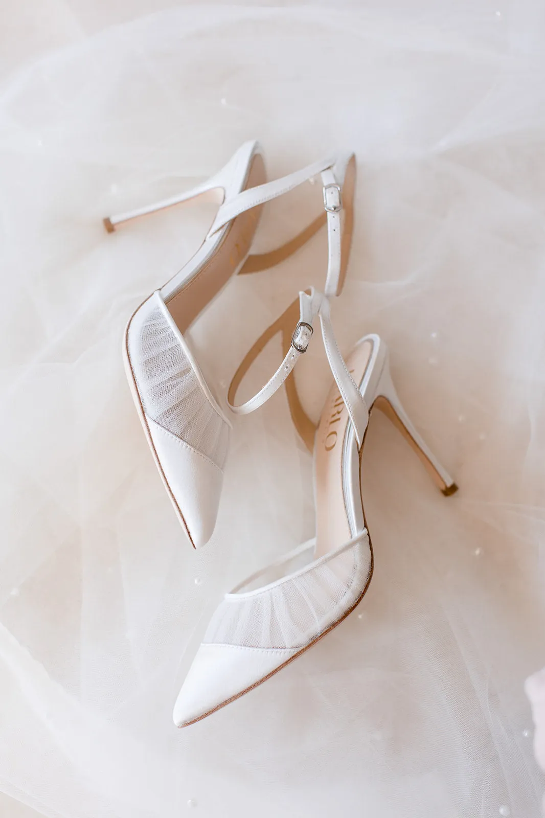 Chantelle Tulle - White Tulle Bridal Point