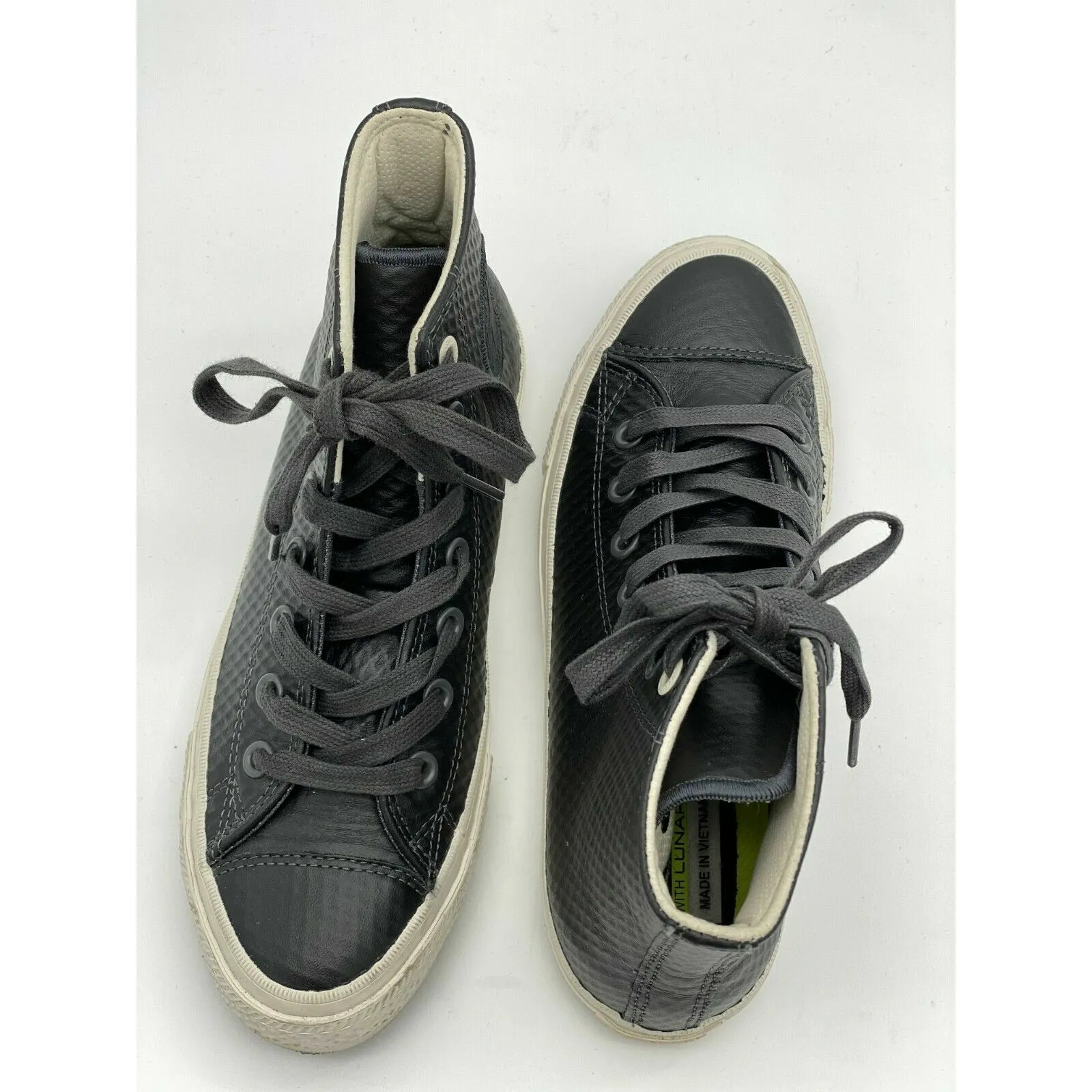 CONVERSE All-Star Chuck Taylor Black Canvas High-Top Skate Sneakers