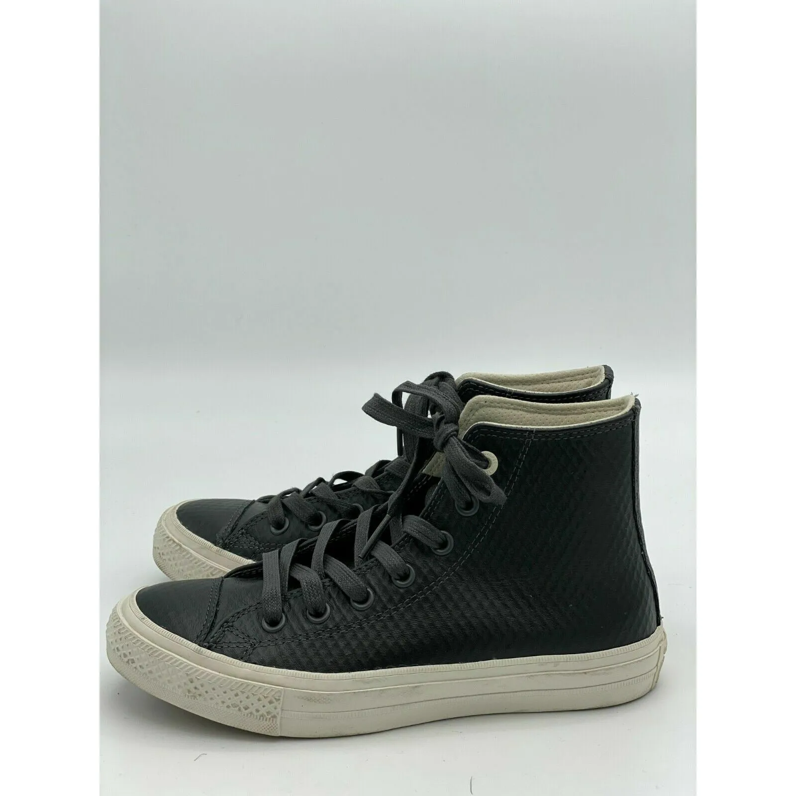 CONVERSE All-Star Chuck Taylor Black Canvas High-Top Skate Sneakers