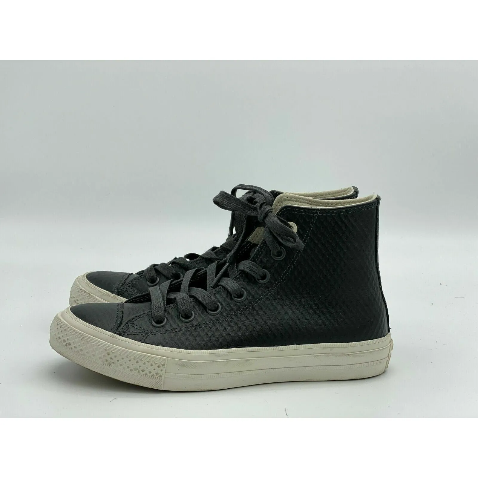 CONVERSE All-Star Chuck Taylor Black Canvas High-Top Skate Sneakers