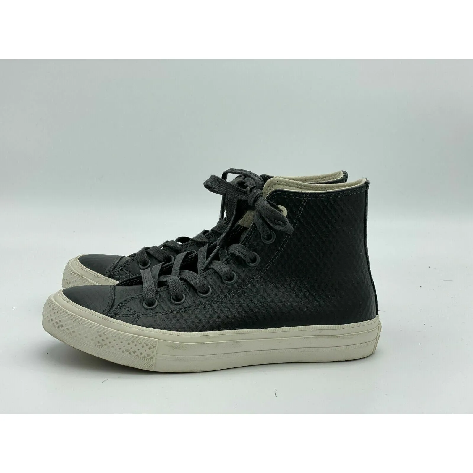 CONVERSE All-Star Chuck Taylor Black Canvas High-Top Skate Sneakers