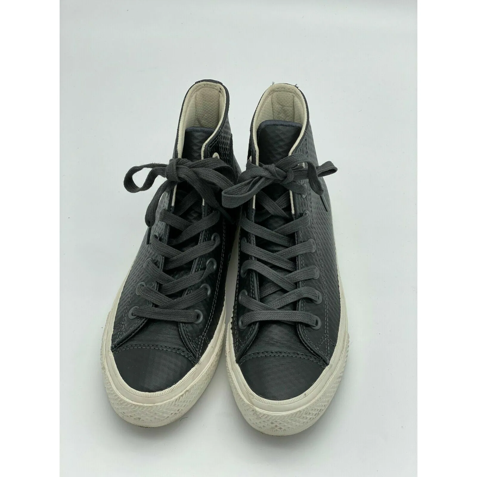 CONVERSE All-Star Chuck Taylor Black Canvas High-Top Skate Sneakers