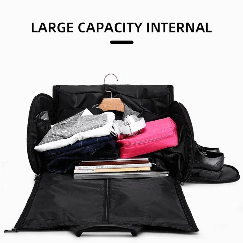 Convertible Garment Bags for Travel Large Capacity Duffel Bag