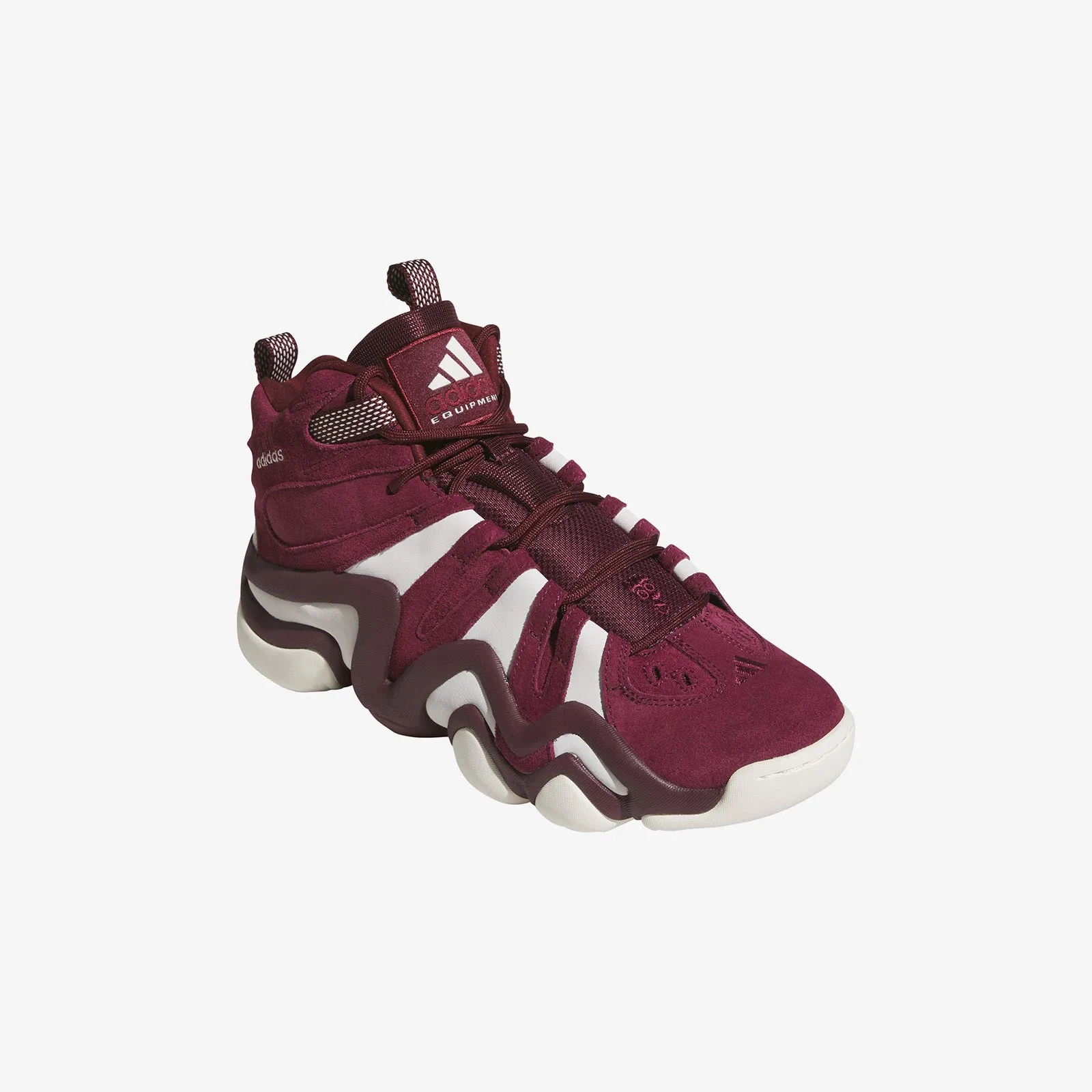 Crazy 8 - Maroon/Off White/Red