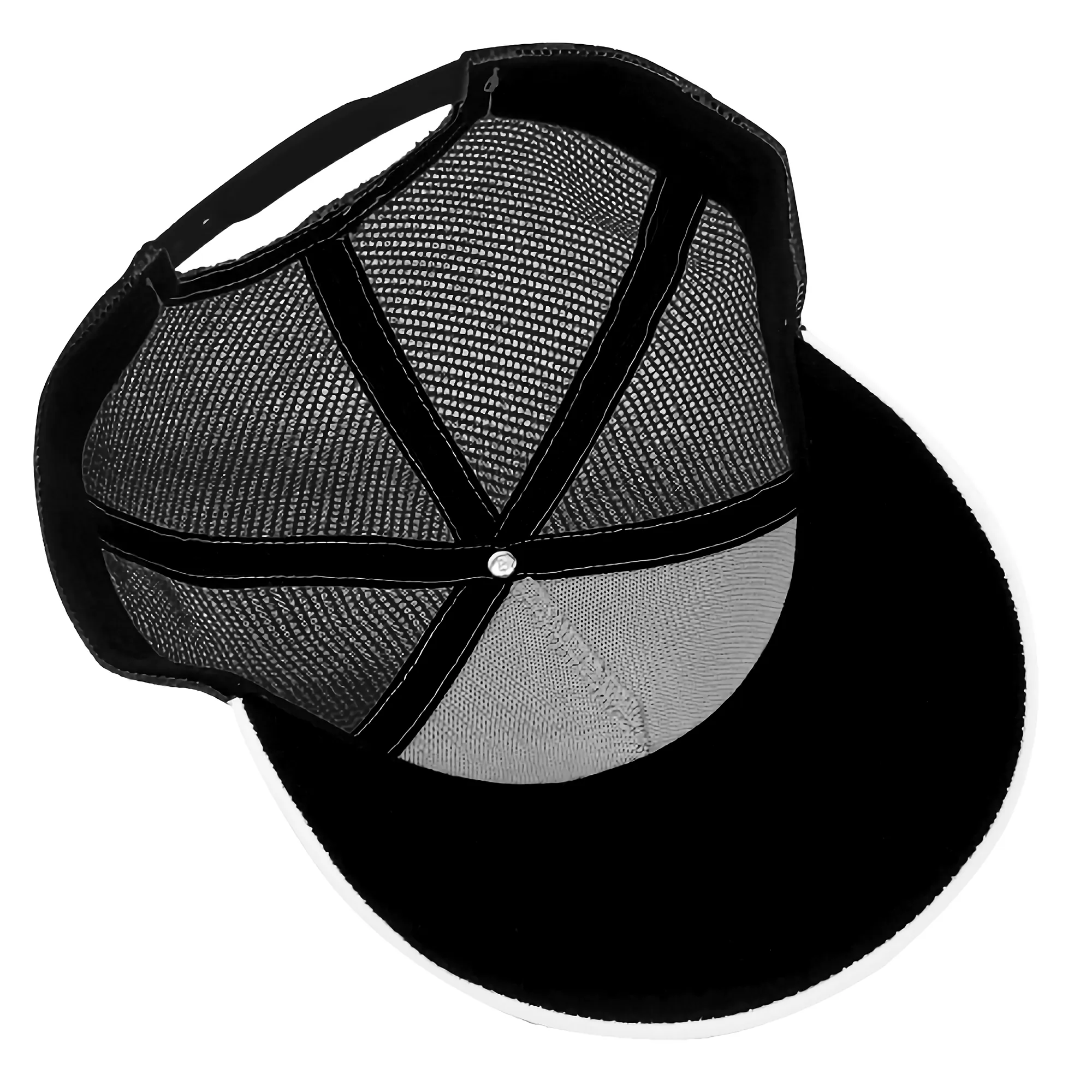 Customizable Curved Brim Mesh Baseball Cap