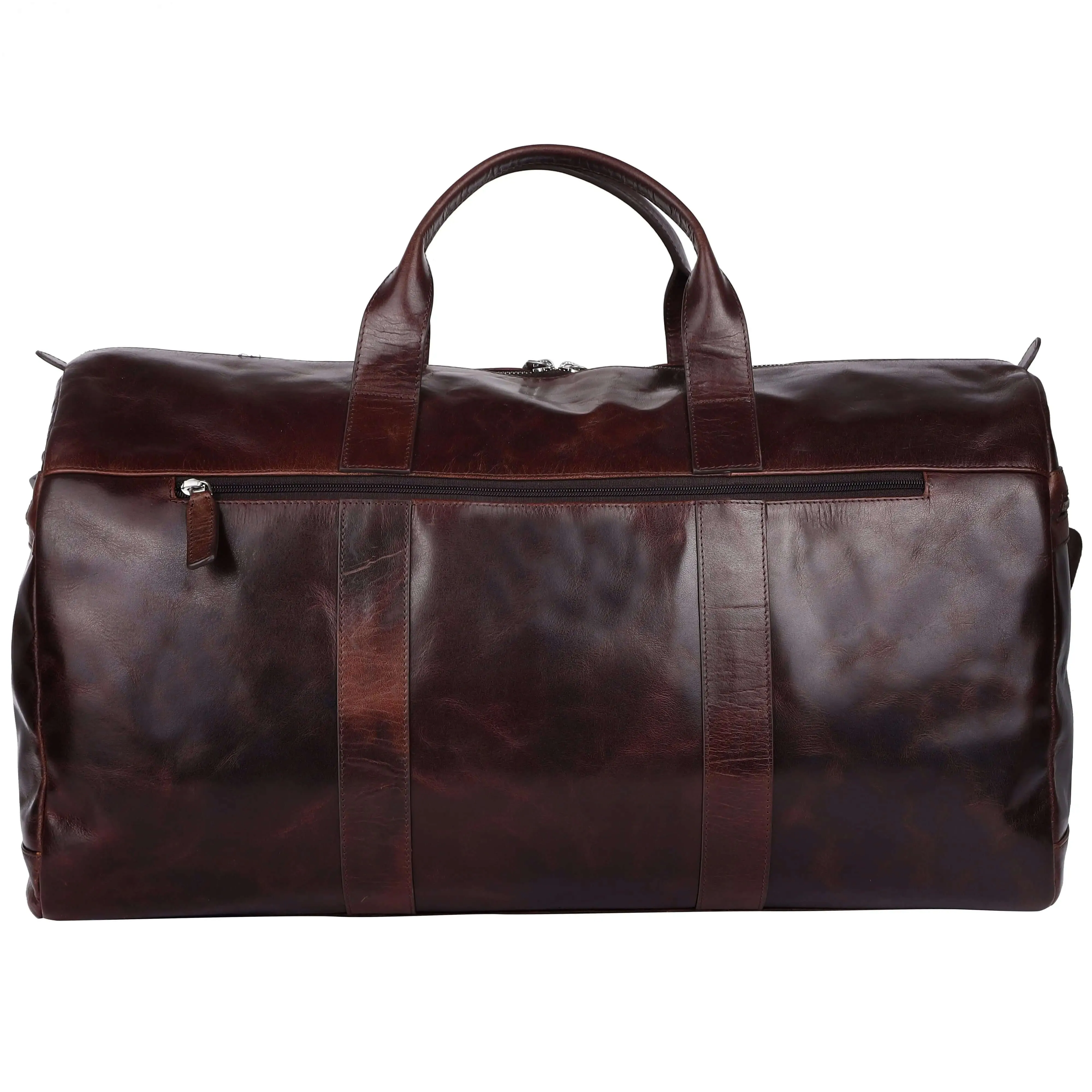 Deep Brown Travel Duffle Bag