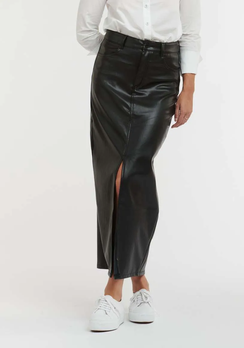 Diva Pleather Skirt by Italian Star