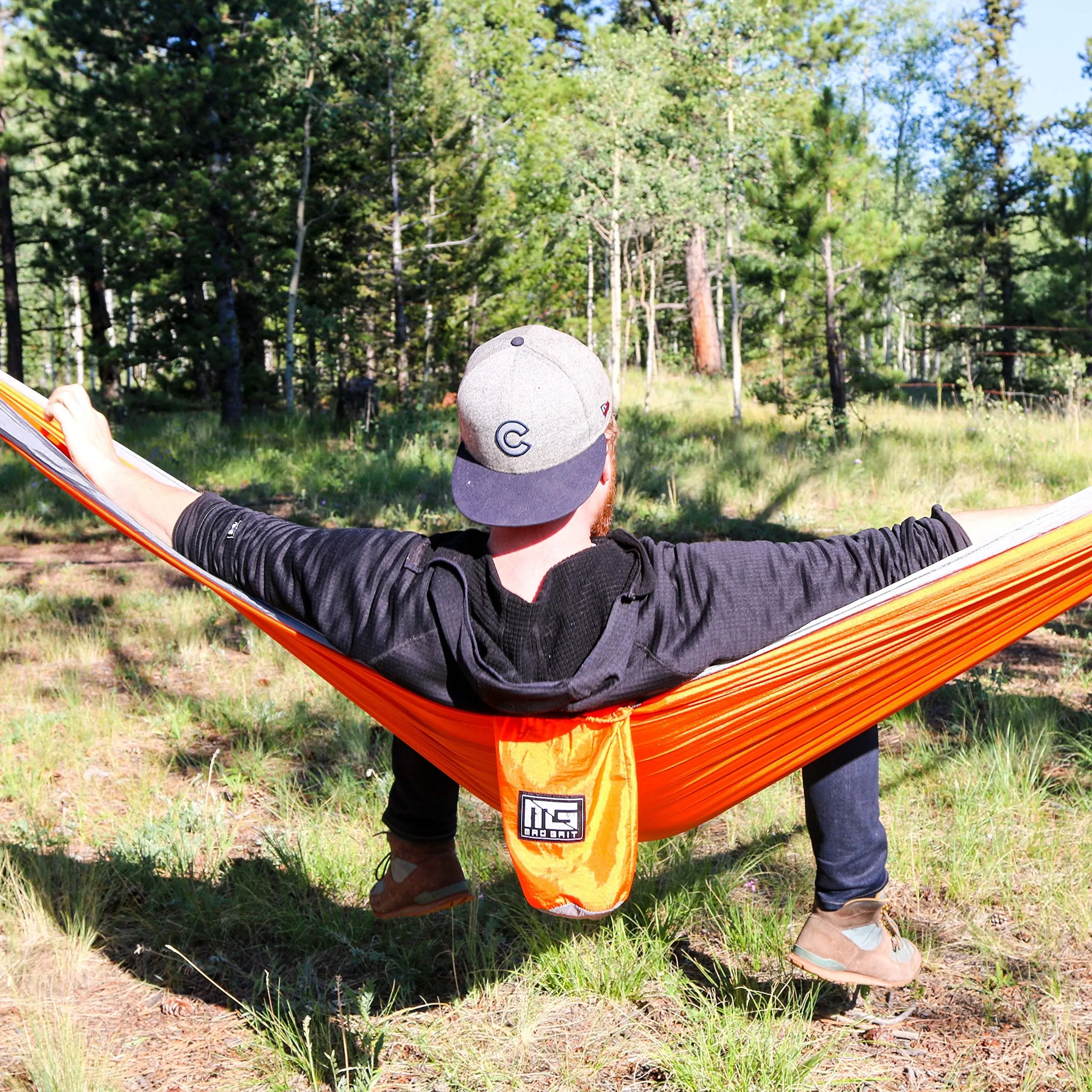 Double Parachute Camping Hammock -Mad Grit