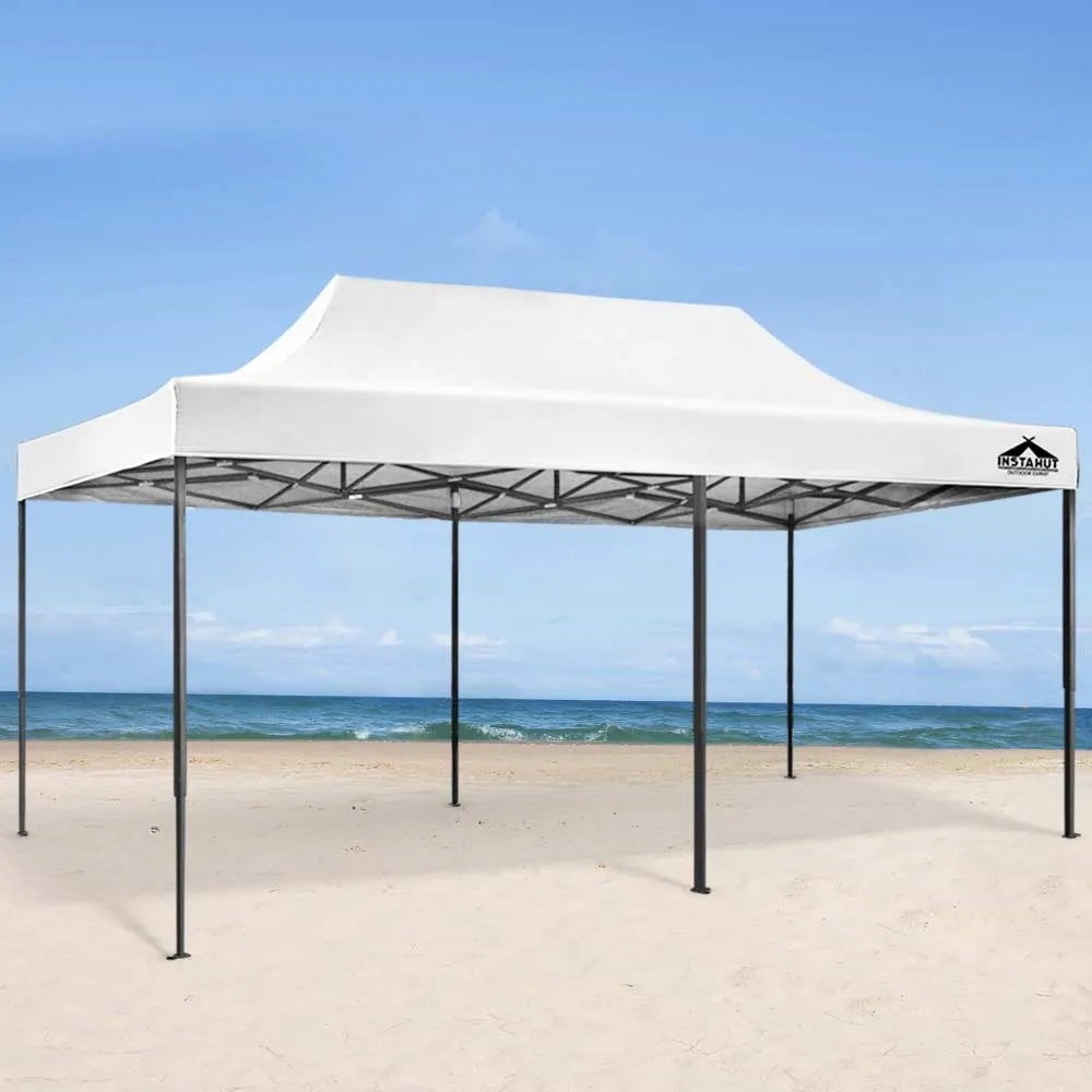 Durable UV-Water Resistant 3x6m Pop Up Gazebo with Base Pods - Instahut