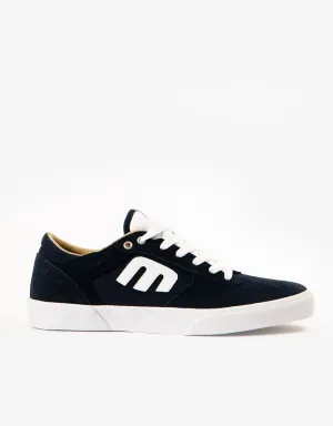 Etnies Windrow Vulc Skate Shoes - Navy/Tan/White