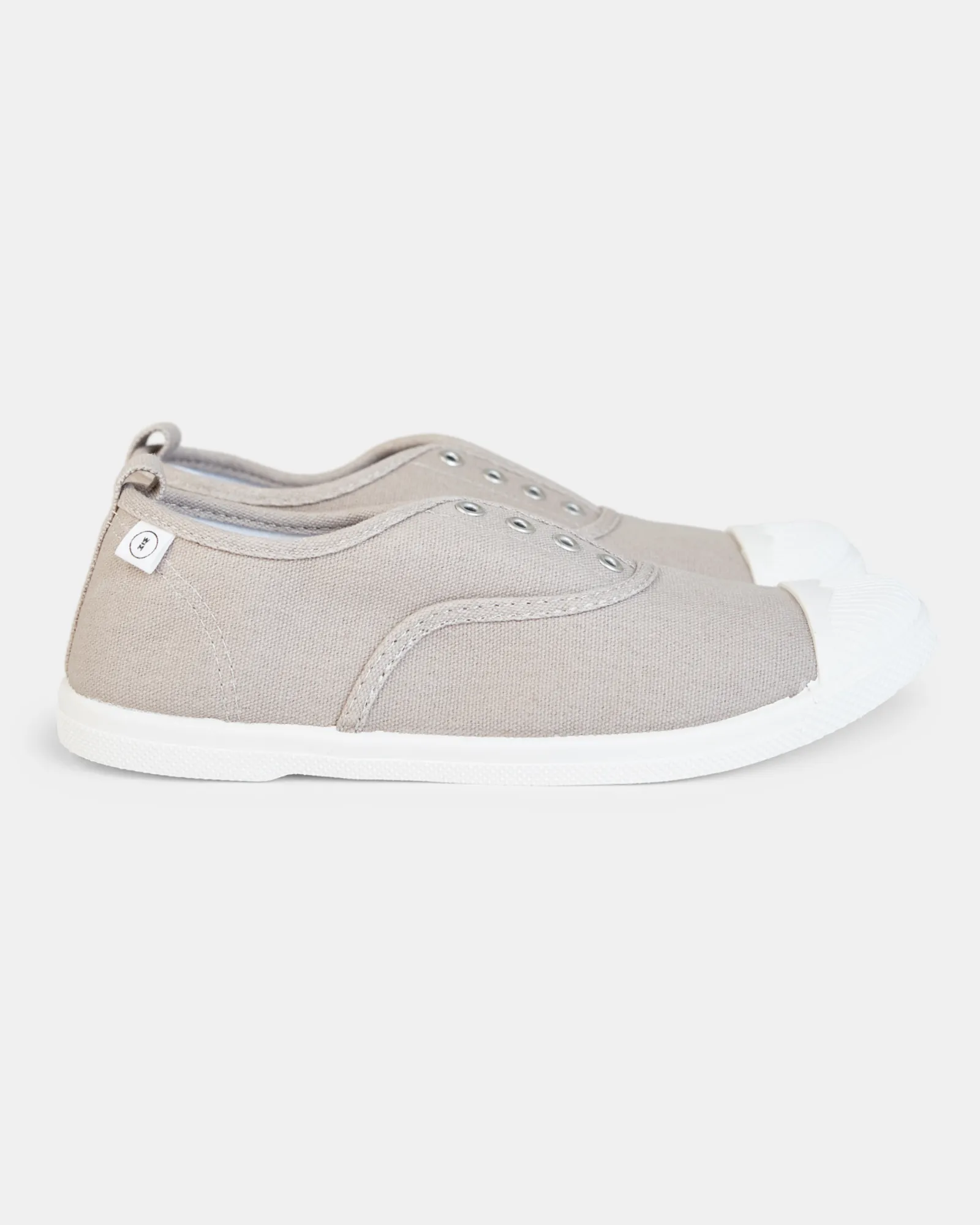 Euro Canvas Plimsole - Grey