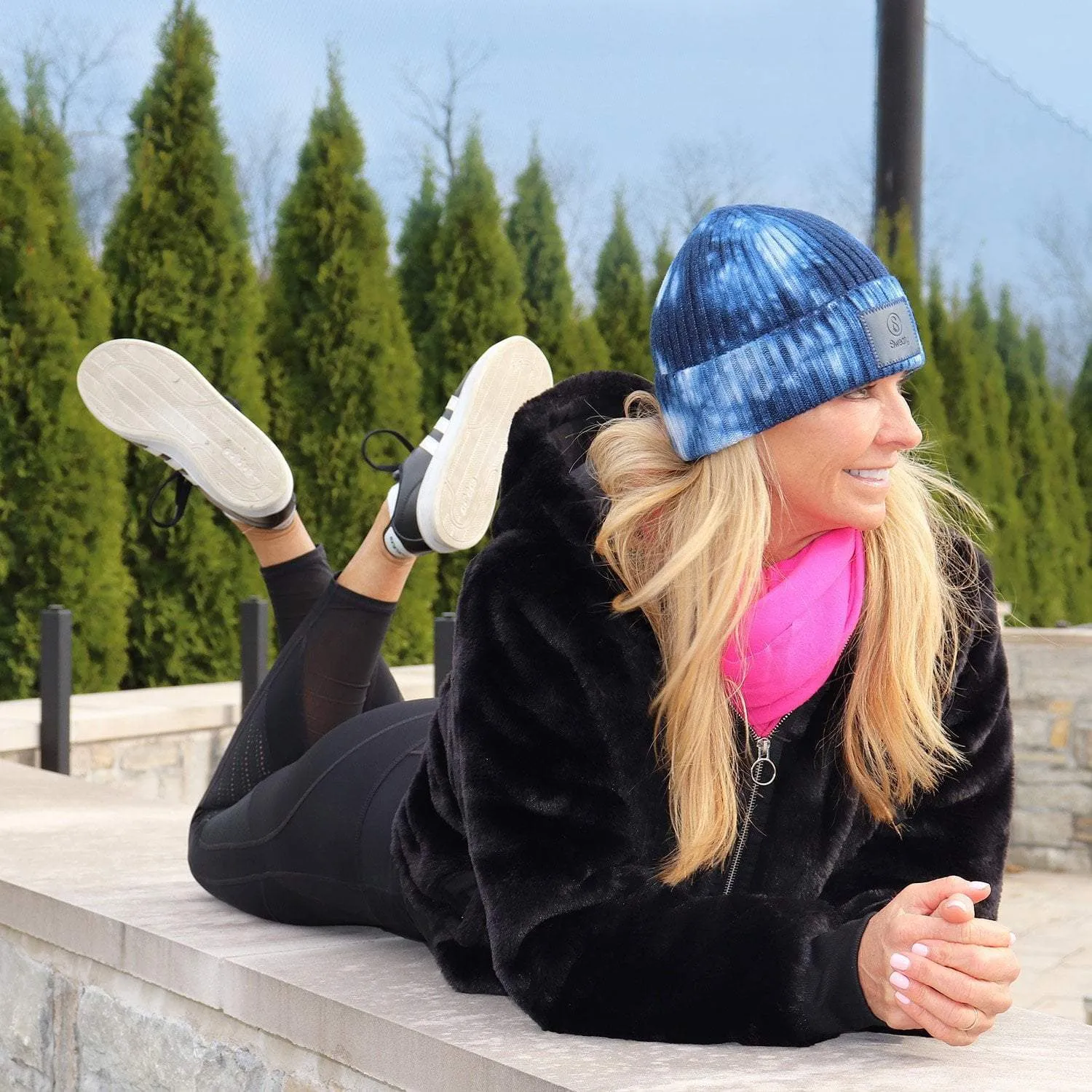 Hats | Beanie | Tie Dye | Blue