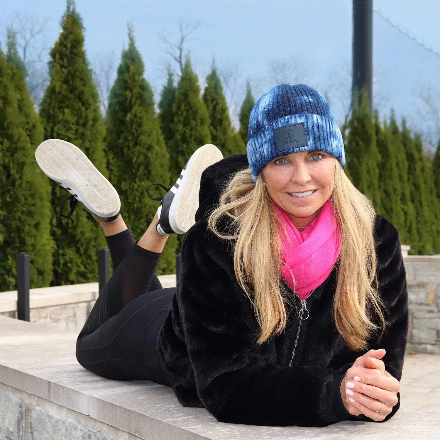 Hats | Beanie | Tie Dye | Blue