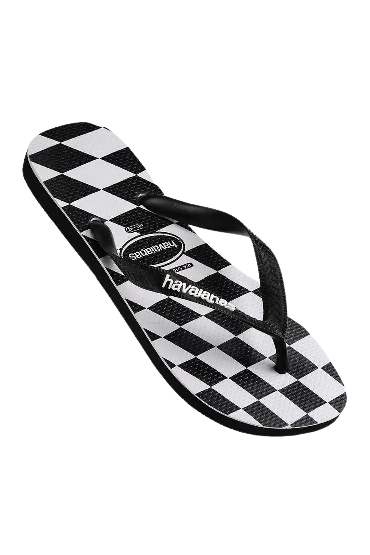 Havaiana Kids Top Distorted Check