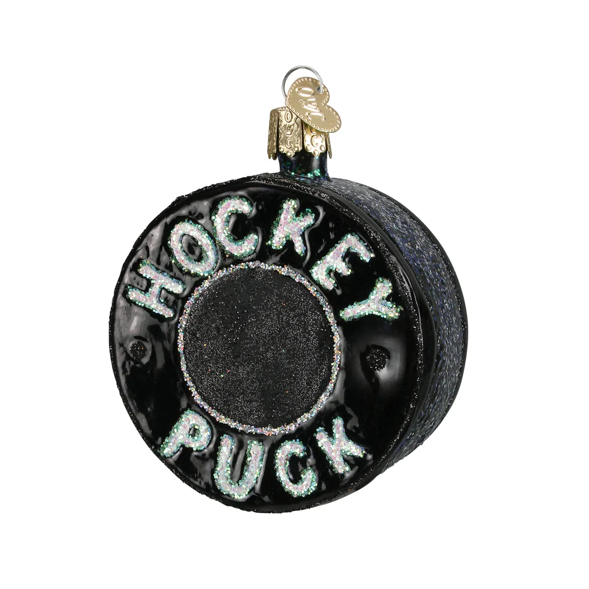 Hockey Puck Ornament