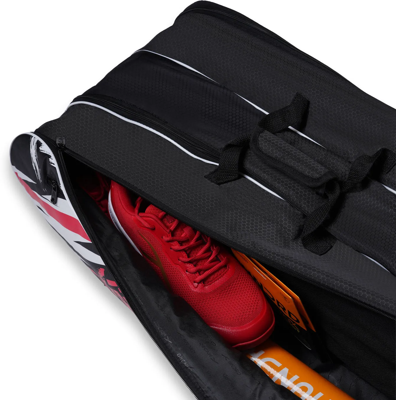 Hundred Rock Adventure Badminton Kit Bag (Black) (Size - M/30 L)